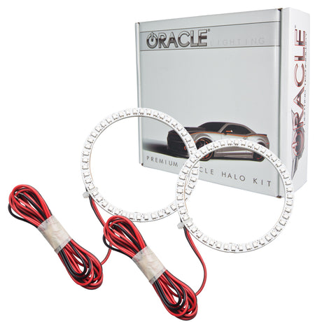 Oracle 07-17 Jeep Wrangler LED Fog Halo Kit - Amber