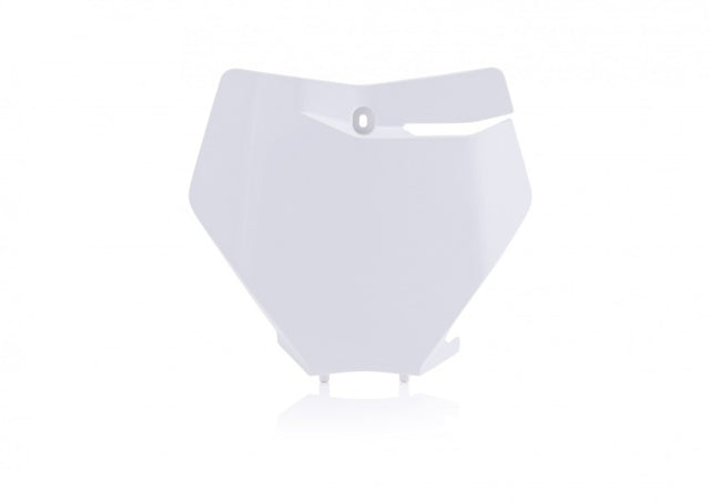 Acerbis 2736276811 Front Number Plate for KTM 125-450 XC/SX/SX-F/XC-F/XC-tpi (2019-2022) - White