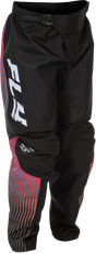 Fly Racing Youth F 16 Pants Black/Red/Purple Size 24 – Durable Motorcycle Riding Pants with Comfort Features