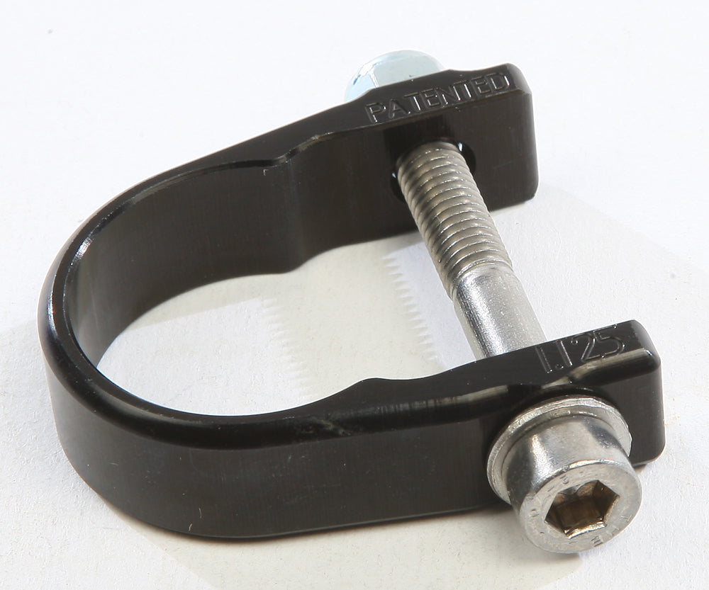 AXIA 1.125-Inch Strap Clamp Black for ATV/UTV Roll Cages - Universal Mounting Bracket