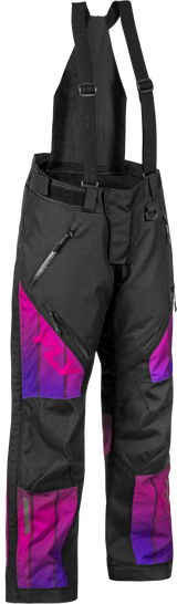 Fly Racing Women's SNX Pro Pant in Purple/Black – Motorcycle Riding Pants with Weatherproof Technology for ATV and Dirt Bike