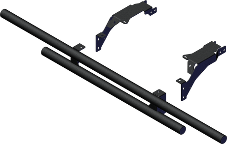 KFI 22+ Polaris Ranger XP 1000/CrewNorthstar Double Tube Rear Bumper