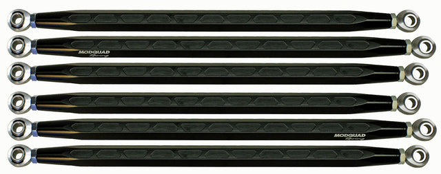 MODQUAD CA-RR-X3RS-HEX-BLK Radius Rods for Can-Am Maverick X3 XRS Turbo R (2017-2019)