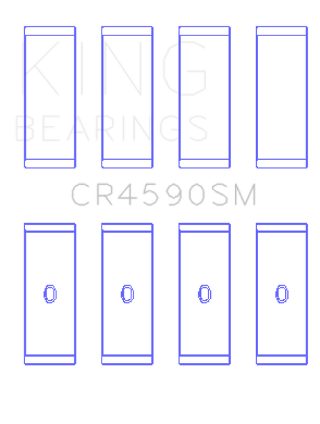 King Engine Bearings Audi Amb/Aum/Alt/Awa/Blr (Size +1.0mm) Connecting Rod Bearing Set