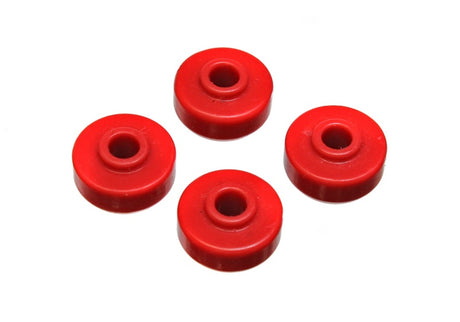 Energy Suspension Universal Red Shock Bushing Set Part #9.8126R for Front and Rear Suspension