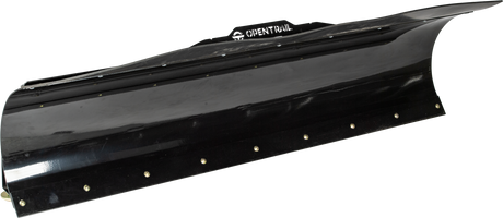 Open Trail 66-Inch Straight Snow Blade with Steel Wear Bar for UTVs and ATVs