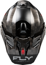Fly Racing Trekker CW Conceal Helmet with Electric Shield – Black/Grey/White, XL – Universal Fit for Off-Road and Motocross Vehicles