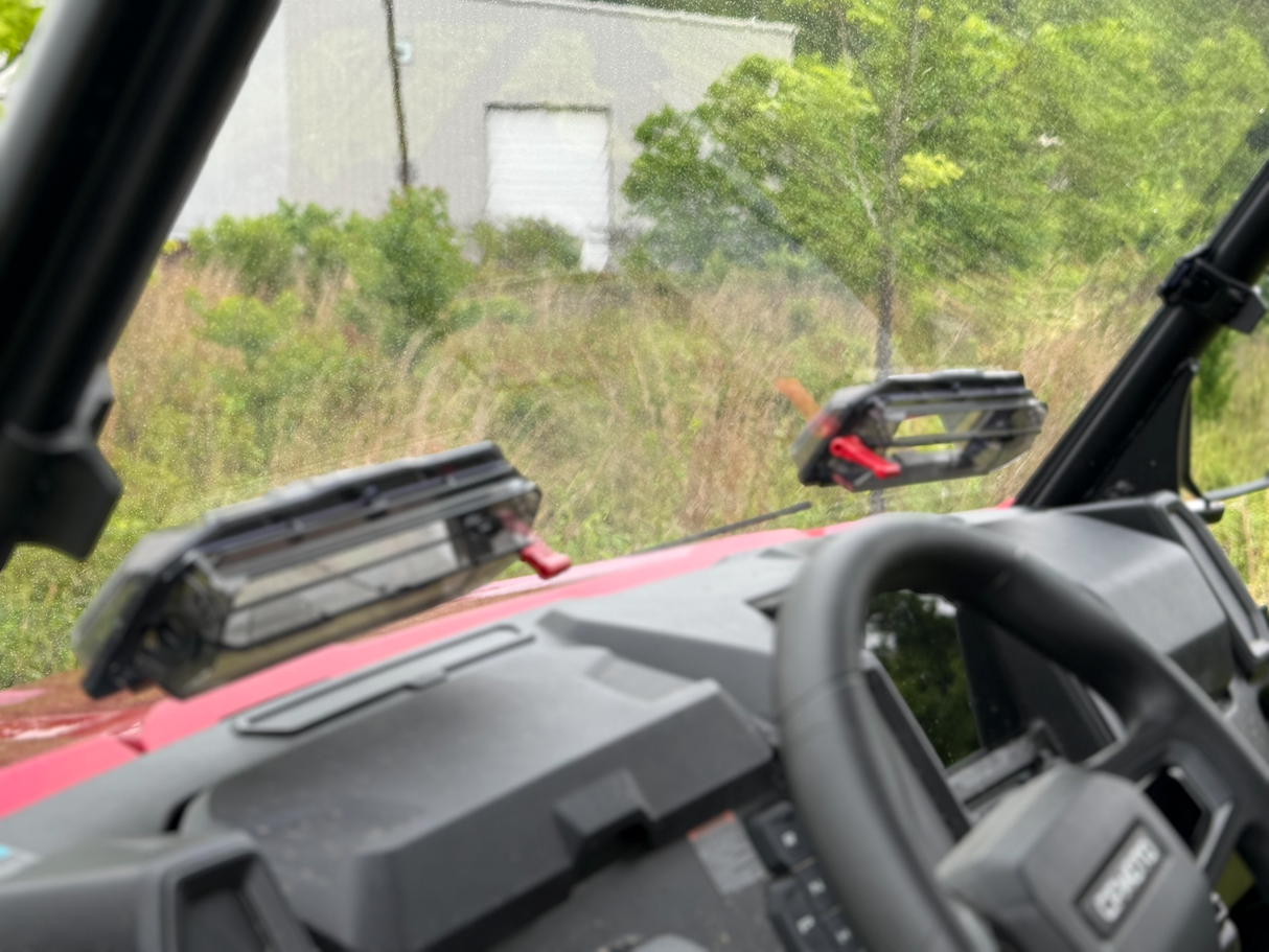 SEIZMIK Versa Vented Windshield with Hard Coating for Polaris RZR and ATV Models