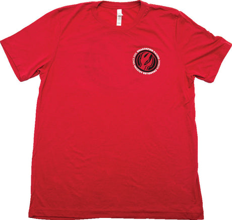 DragonFire Racing DFR Circle Logo Red Small Emblem - Powersports Part 523111
