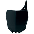 Acerbis Yamaha YZ & YZFX Front Number Plate - Black | Fits 2010-2020 Models