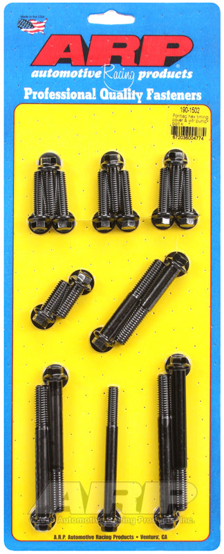 ARP Pontiac Hex Timing Cover and Water Pump Bolt Kit for 1955-1981 Pontiac V8 Engines