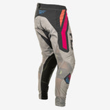 Fly Racing Youth Lite Vice Pant in Light Grey, Pink, and Coral – Designed for Motocross and Off-Road Vehicles (Size 26)