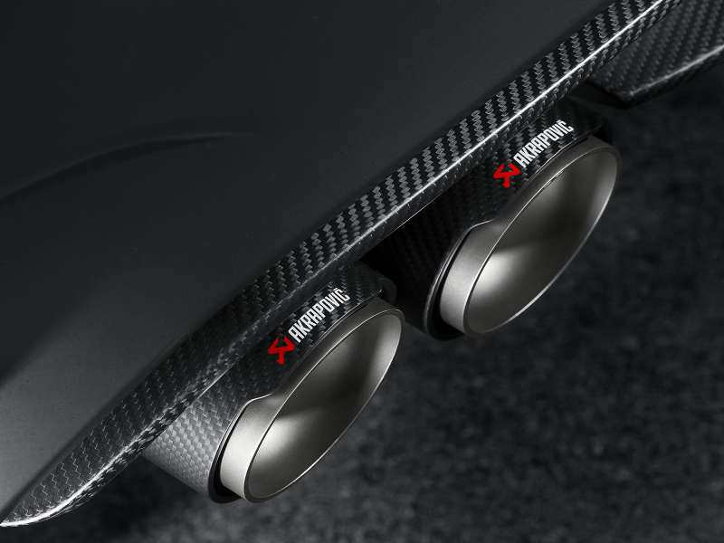 Akrapovic Carbon Tail Pipe Set for BMW M3/M4 (F80/F82) 2014-2017
