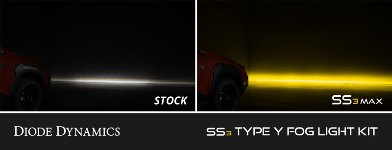 Diode Dynamics 22-24 Subaru Forester/Crosstrek SS3 Type Y Fog Light Bracket Kit