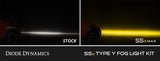 Diode Dynamics 22-24 Subaru Forester/Crosstrek SS3 Type Y Fog Light Bracket Kit