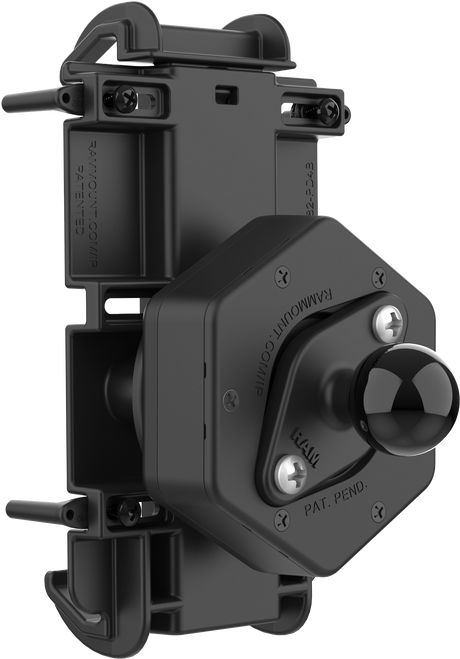 RAM Quick Grip XL Phone Holder with Vibe-Safe Adapter and Ball for Ford F-150, Chevrolet Silverado, Dodge RAM, Toyota Tundra, and more