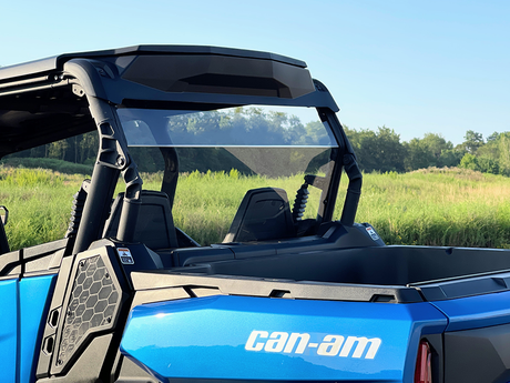 SPIKE Rear Windshield No Vent for Can-Am Commander 1000 & 700 Models