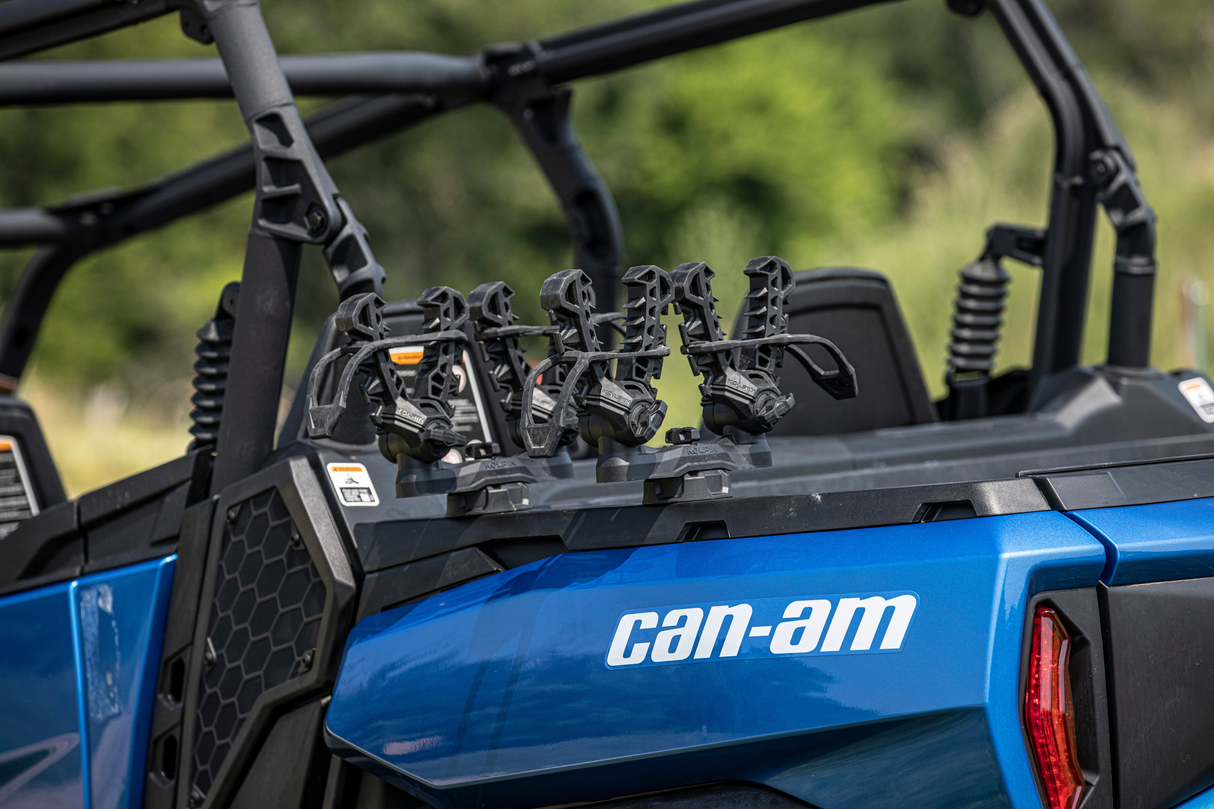 KOLPIN Rhino Grip XLR Double LINQ - Heavy-Duty ATV and UTV Gear Mount with Adjustable Clamps