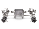 Akrapovic Slip-On Line Exhaust for Ferrari 488 GTB & Spider (Titanium with Carbon Tips) - Part MTP-FE488H