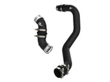 aFe BladeRunner Aluminum Hot & Cold Charge Pipe Kit for GM Duramax 6.6L Diesel Trucks 2006-2010, Black