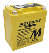 Motobatt MBTX16U Sealed AGM Battery – Universal Fit for Powersports Vehicles