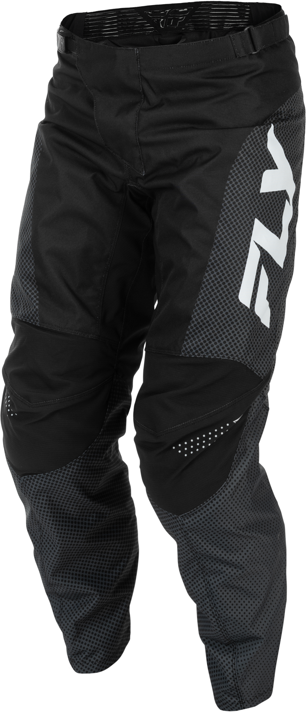 Fly Racing F 16 Pants Black/White Size 36 for Motocross and Off-Road Vehicles