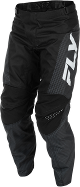 Fly Racing F 16 Pants Black/White Size 36 for Motocross and Off-Road Vehicles