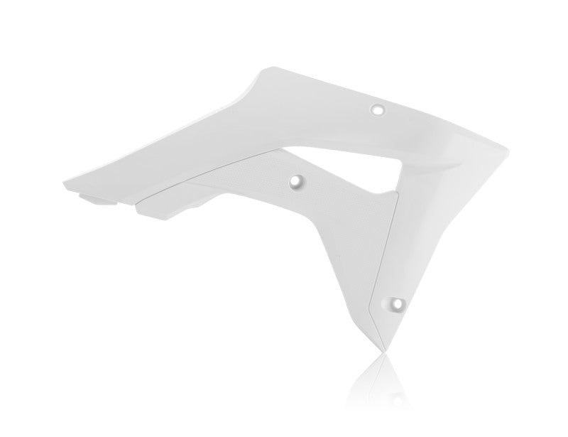 Acerbis Honda CRF250RX/CRF450L/CRF450X Radiator Shroud - White, Fits 2017-2021 Models