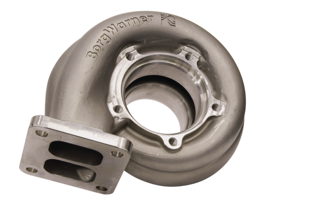 BorgWarner Part 177191 Turbine Housing for SX S200 T4 Twin Volute with A/R .83 and 61mm Outlet