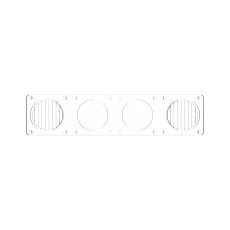 KC HiLiTES FLEX ERA LED Clear Combo Beam Lens for Light Bars