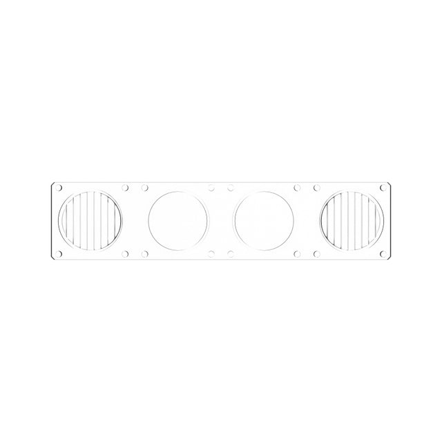 KC HiLiTES FLEX ERA LED Clear Combo Beam Lens for Light Bars