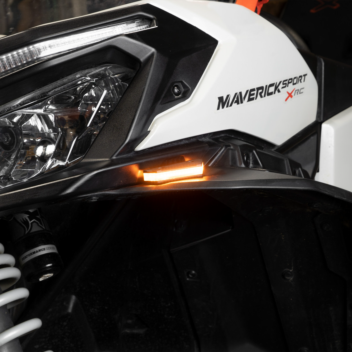XK GLOW Blade Pro LED Turn Signals with Multiple Mounting Options for Off-Road Vehicles, Fits Motorcycle, ATV & UTV