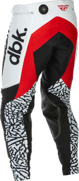 Fly Racing Evolution DST Dbk Pants for Motocross - Size 36, Black/White/Red