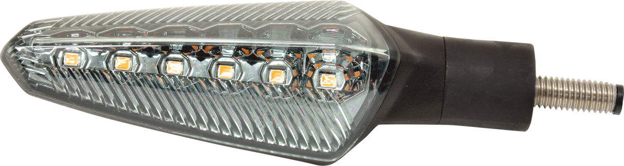 KOSO Nuovo LED Turn Signals with Smoke Lens – Compatible with Harley Davidson Touring Models