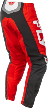 Fly Racing F 16 Pants for Motocross - California/Nevada Black/Red/White Size 38