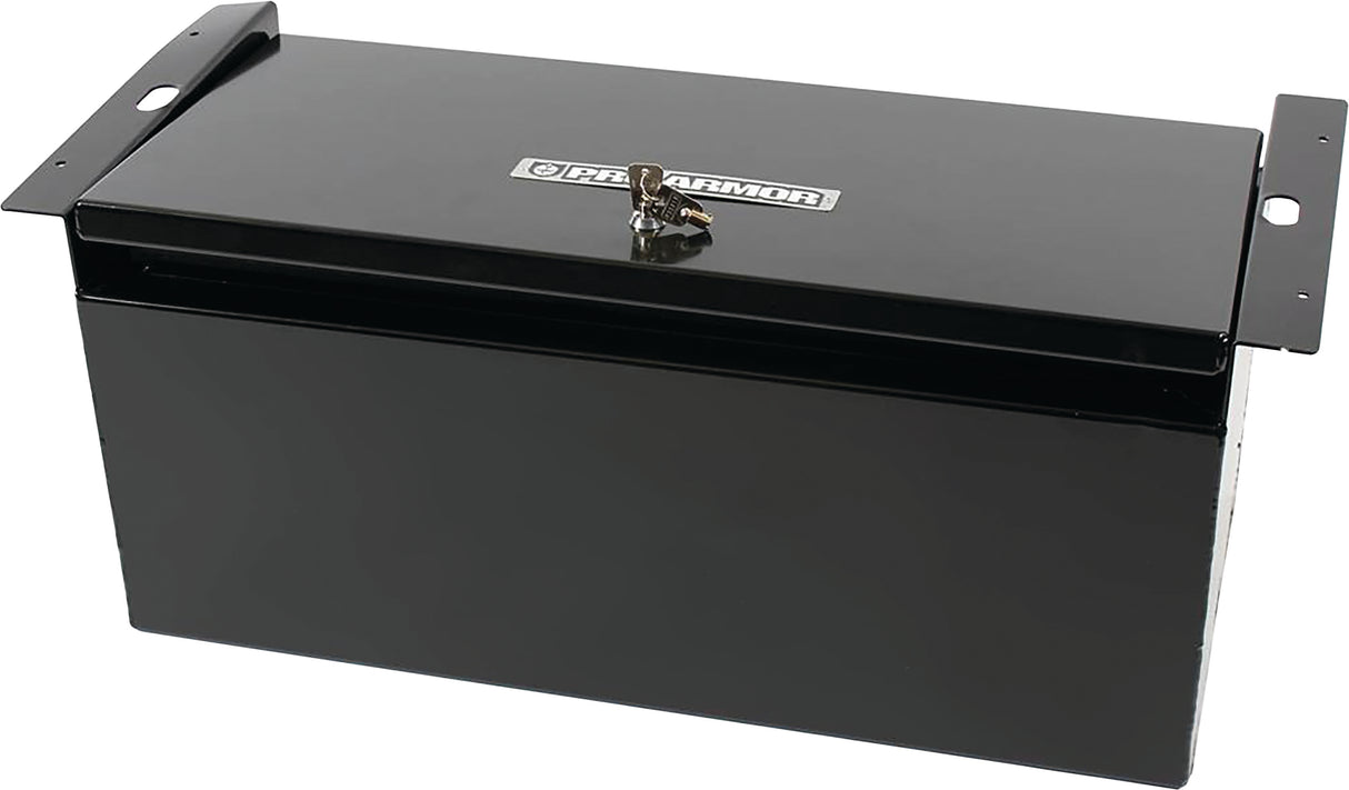PRO ARMOR K154065BL Under Seat Lockable Storage for Jeep Wrangler, Toyota Tacoma, Ford F-150