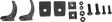 Open Trail B18 Slide Bracket for Slimline Pair - Heavy-Duty Aluminum Mounting Hardware for Trucks and SUVs