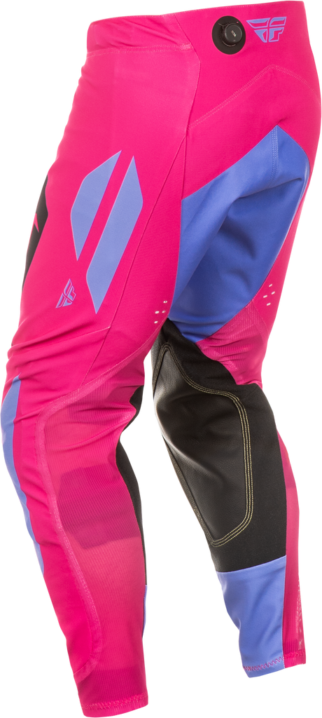 Fly Racing Evolution DST Pants Pink/Lavender/Black Size 28 with BOA Fit System for Motocross and Off-Road Vehicles