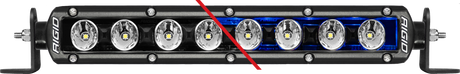 RIGID Radiance Plus SR-Series 10-Inch RGB LED Light Bar for Trucks and Off-Road Vehicles