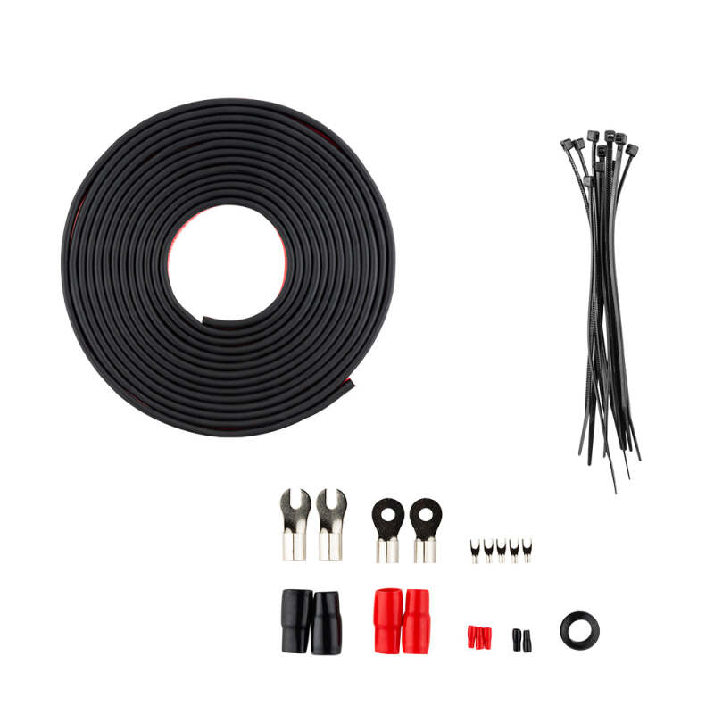 DS18 OFCKIT0 0-Gauge Copper Amplifier Installation Kit for Car Audio Systems