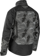 Fly Racing Youth SNX Pro Jacket Black YXS – Snowmobile Jacket with Weatherproof Technology for Youth Riders