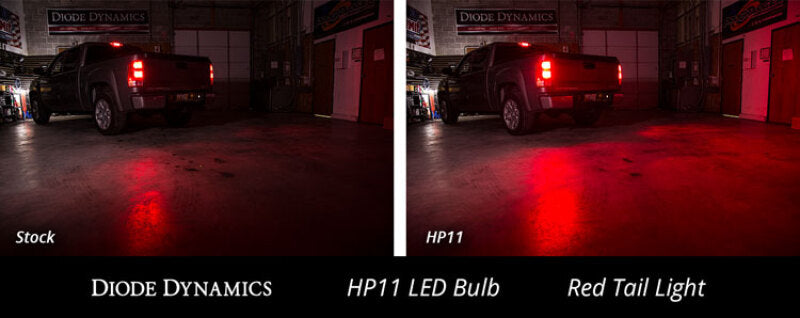 Diode Dynamics 3157 LED Bulb HP11 LED - Red (Single)