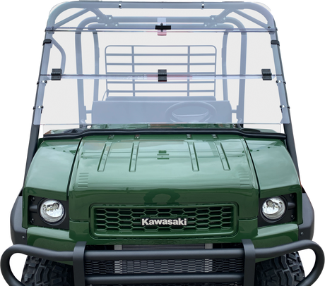 OPEN TRAIL V000342-12200T Folding Windshield for Kawasaki KAF 620 Mule 4000 & 4010 4x4 (2009-2017)