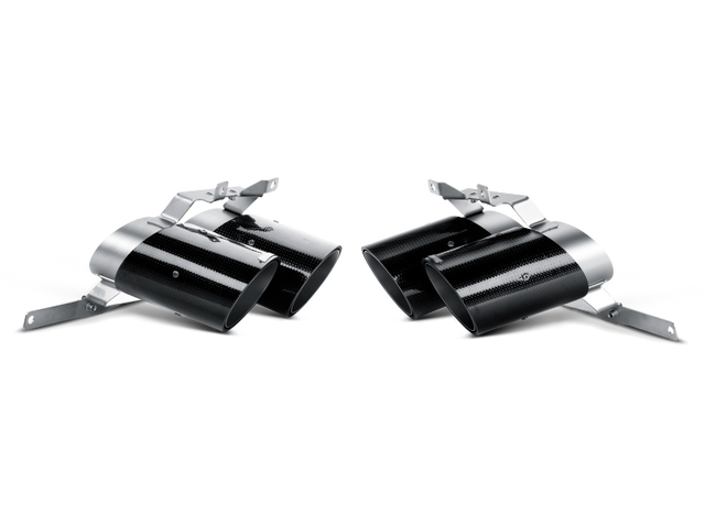 Akrapovic Carbon Tail Pipe Set for Lamborghini Gallardo LP 550-2 Coupe (2009-2014)