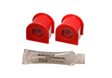 Energy Suspension 16.5110R Performance Polyurethane Front Sway Bar Bushings for 1989-1991 Honda Civic and CRX (18mm Bar Diameter)