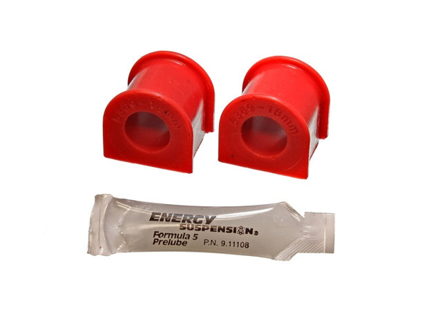 Energy Suspension 16.5110R Performance Polyurethane Front Sway Bar Bushings for 1989-1991 Honda Civic and CRX (18mm Bar Diameter)