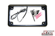 XTC Power Products LF-6BK Black 6-Inch License Plate Frame with LED Lights for Select Vehicles