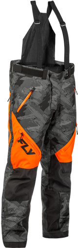 Fly Racing SNX Pro Pant Orange/Black MTB - Waterproof Mountain Bike Pants with Hydraguard Technology