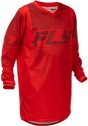 Fly Racing Youth F 16 Jersey in Red (YXL) – Perfect for Motocross and Off-Road Riding
