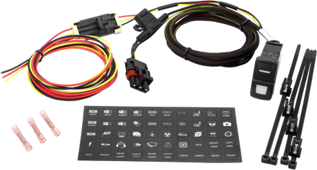 XTC Power Products Light Duty Switch System for Polaris Ranger 1500 with Roof Mounted PULSE Bus Bar